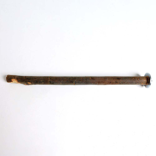 Medium Natural Willow Wood Parrot Perch 18" (45cm) - 1" Dia 3