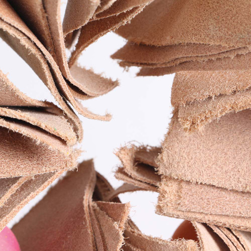 Leather Preening Ring Parrot Toy 3