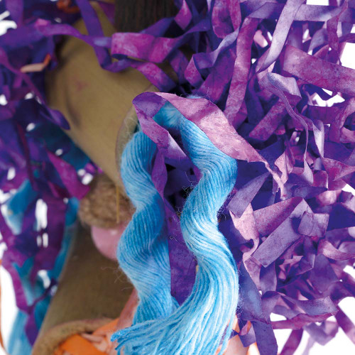 bEaKs Paper Party Puzzle Foraging Parrot Toy 3