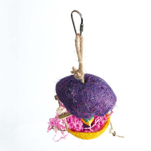 bEaKs Coco Colour Ball Deluxe Forage and Preen Parrot Toy 2