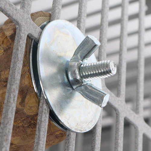 Large Pepper Wood Natural Parrot Perch 5