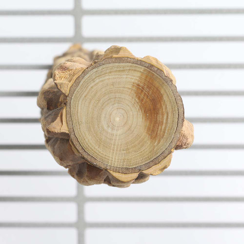 Large Pepper Wood Natural Parrot Perch 2