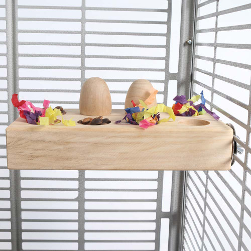 Large Foraging Platform Parrot Perch 5 Large Foraging Platform Parrot Perch 5