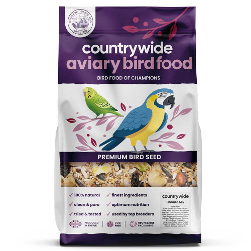 Countrywide Conure Parrot Food Seed Mix 12.5kg