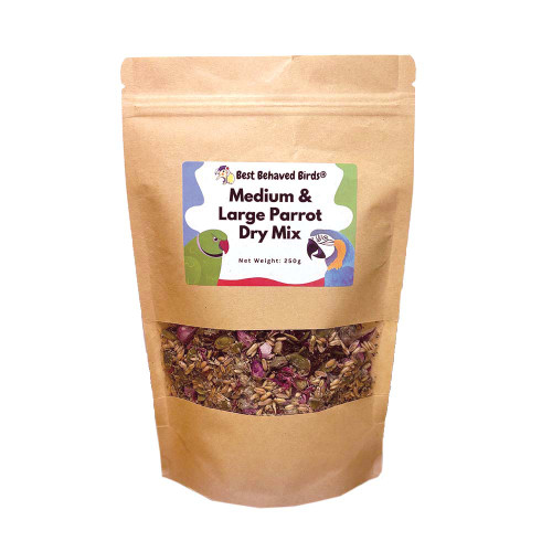 best_behaved_birds_medium_and_large_parrot_food_mix_250g_pack_image_500832