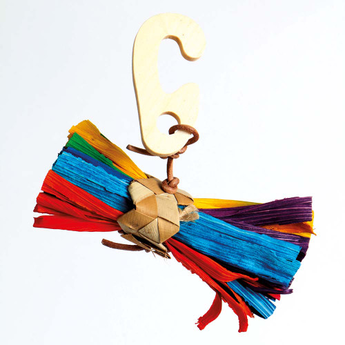 Bitty Corn Husk Bundle Preener Parrot Toy 1