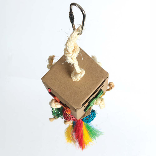 Crazy Cube Chewable Foraging Box Parrot Toy 2