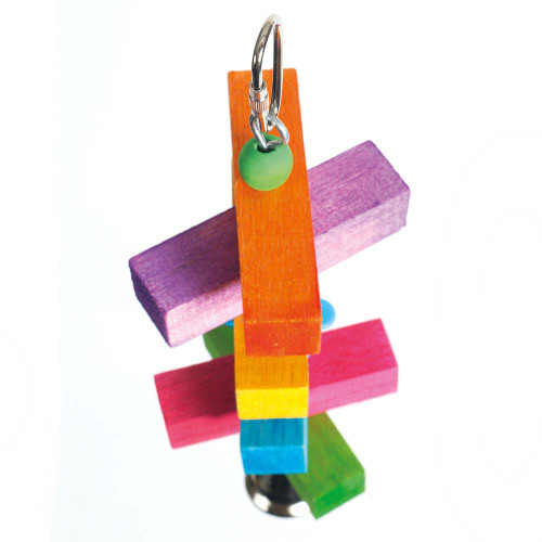 Cheep Cheep Balsa Wood Chews Stacker Parrot Toy 3