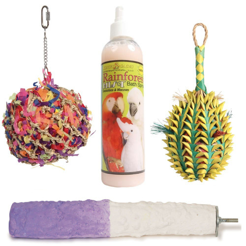 Northern Parrots January Sale Large Parrot Wellness Bundle
