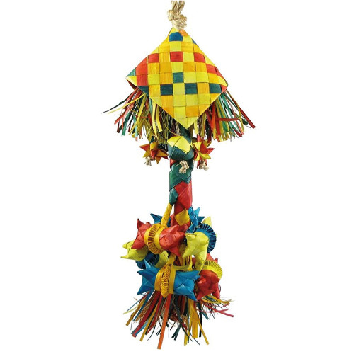 Bird Rattle Explosion Parrot Toy - Large