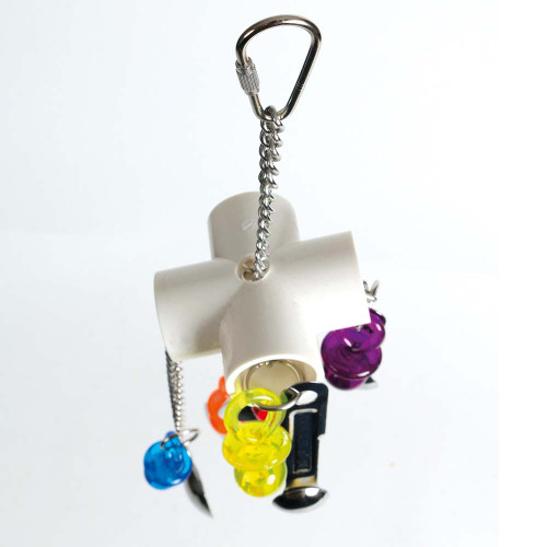 Spoon Clacker Parrot Toy 2