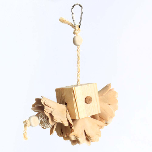 Flutterby Fairy Fun Natural Parrot Toy