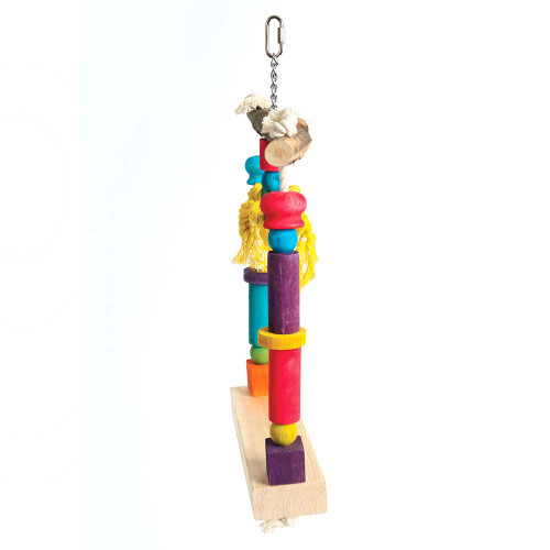 Flat Parrot Perch Activity Swing - Small 1