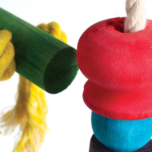 Flat Parrot Perch Activity Swing - Small 4