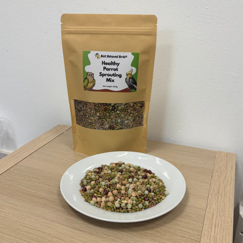 Best Behaved Birds Healthy Sprouting Mix Parrot Food 500g 1