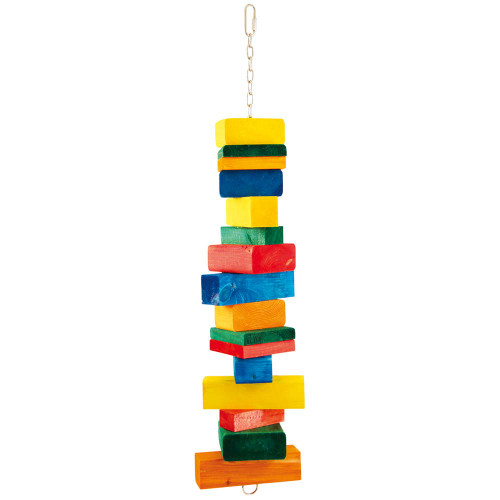 Totoro Tower Wood Parrot Toy - Large 1