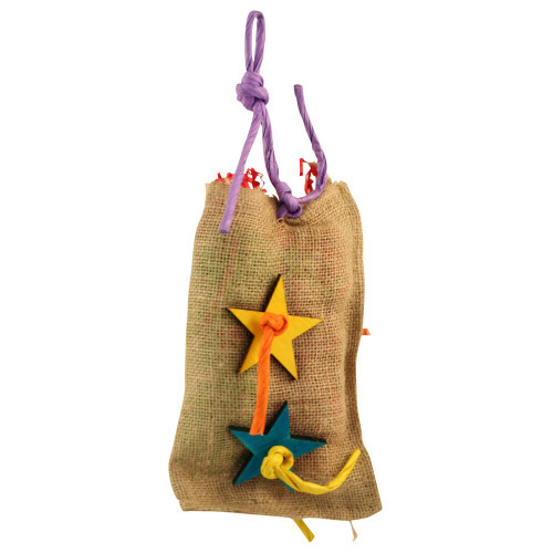 Foraging Surprise Bag Parrot Toy - Medium