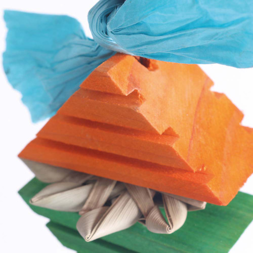 Groovy Pyramid Parrot Toy 4