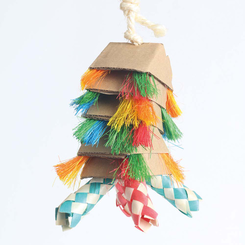 Preening Stack Parrot Toy