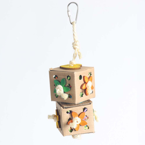 Double Discovery Cube Parrot Toy 1