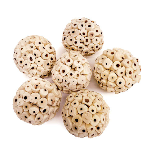 Medium Sola Ata Ball Chewable Parrot Toy - Pack of 6