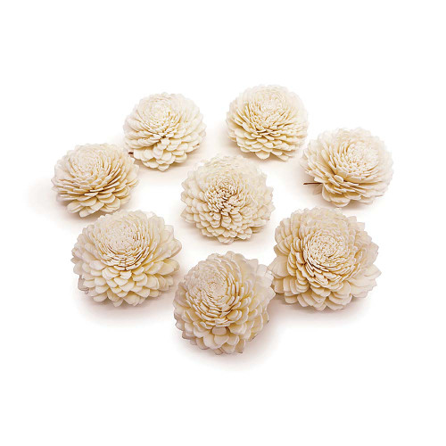 Medium Sola Zinnia Flower Ball Chewable Parrot Toy - Pack of 8