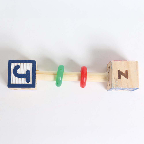 ABC Parrot Rattle Foot Toy - Large 2