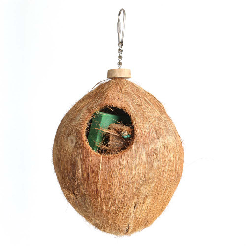 Java Coco Full Moon Natural Parrot Toy