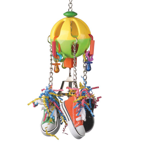 kick ball parrot toy