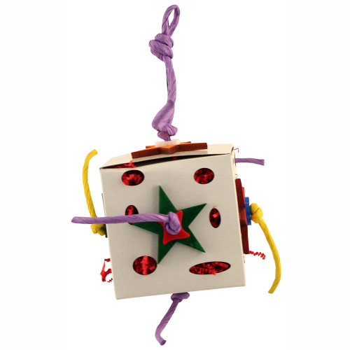 foraging cube parrot toy giant