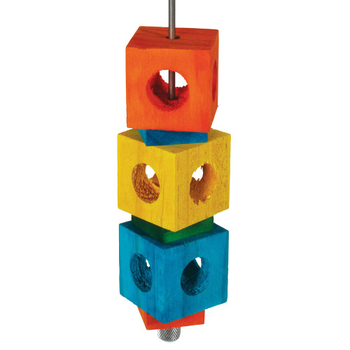 foraging cubes stacker toy