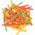 Coloured Wood Ice Lolly Sticks - Parrot Toy Parts