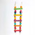 Rainbow Wooden Parrot Ladder - Small