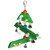 Jingle Bell Christmas Tree Parrot Toy 4