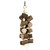 Naturals Wood & Rope Log Cluster Toy