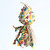 Kiss Pinata Small Natural Woven Palm Leaf Parrot Toy 3