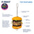 Patty Snack Cardboard and Paper Parrot Toy 1