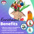Spring Flowers Chewable Foraging Parrot Toy 1