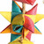 Balls and Stars Stacker Woven Palm Leaf Parrot Toy - Large 4