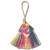 Birdie Brush Palm Leaf Parrot Toy - Medium