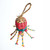 Kraken Natural Woven Palm Leaf Parrot Toy Medium 2