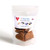 Parrot  Cafe Peanut Butter Hearts Parrot Treats - 100g 1