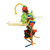 Fire Cracker Platform Play Parrot Perch - Medium