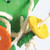 Natural Loofah Triangle Parrot Toy 3