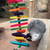 Coloured Stacker Wooden Parrot Toy - Large 1