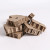 Chunky Corrugated Cardboard - Parrot Toy Parts - Pack of 8