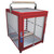 King`s Cages Aluminium Parrot Travel Cage Small Red
