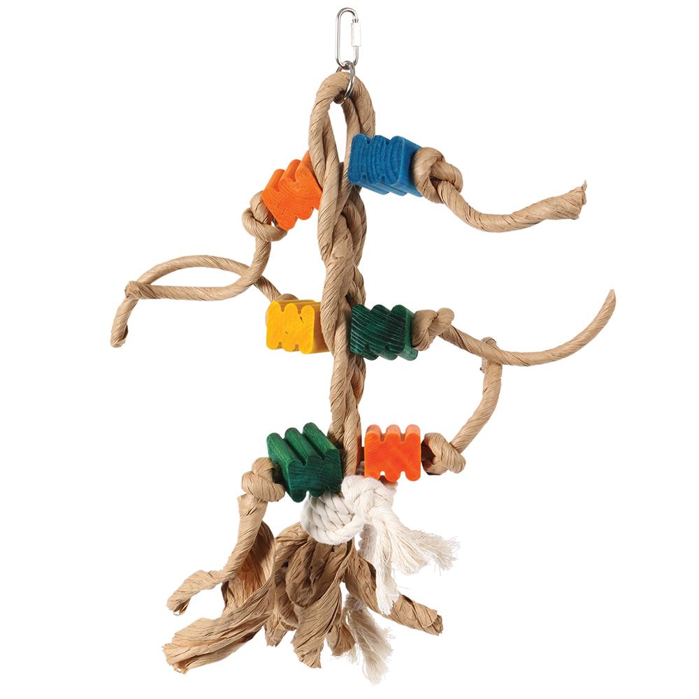 Cages and Stands - Bird Types - Northern Parrots - Zigzag Rope Ladder Parrot Cage