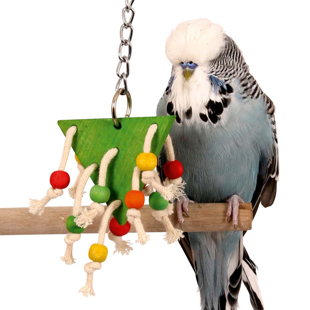 Parrot Wizard - Parrot Rope Triangle Swing for Cage