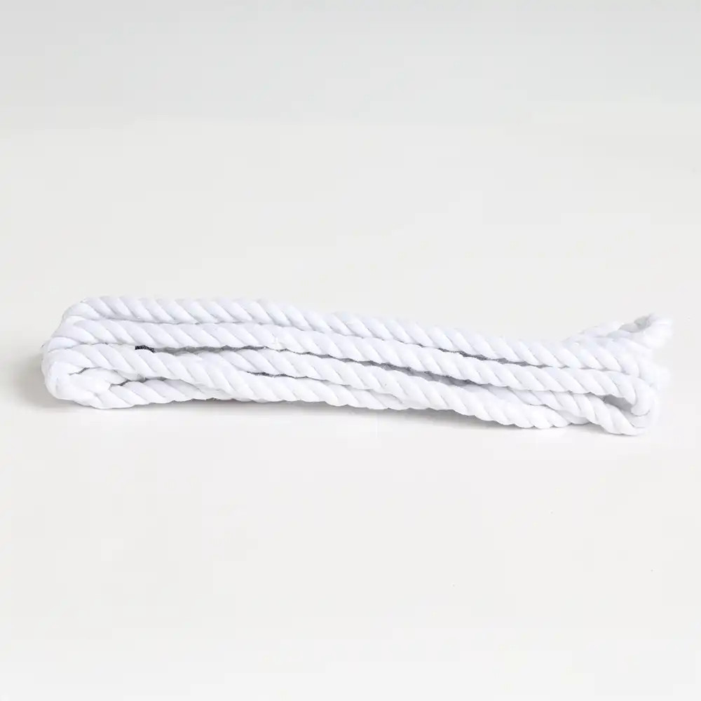 An image of Natural Cotton Rope Parrot Toy Making Part - 6mm x 3m